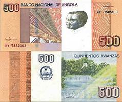 *500 Kwanzas Angola 2012 (2013), P155a UNC - Kliknutím na obrázok zatvorte -